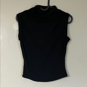 SHEIN Elegant Black Sleeveless Tank Top